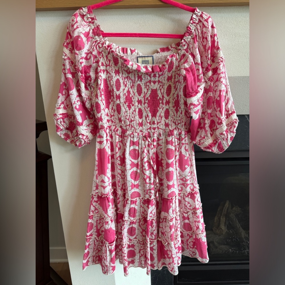 Bell by Alicia Bell Silk Blend Mini Dress